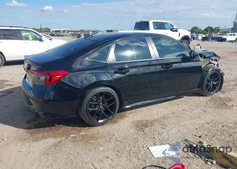 2022 Honda Civic Sport z USA, uszkodzony, nr VIN 2HGFE2F51NH604591